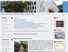 Tablet Screenshot of johanneum-herborn.de